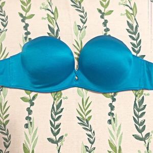 Victoria’s Secret Strapless Bombshell Bra multi-way 34b